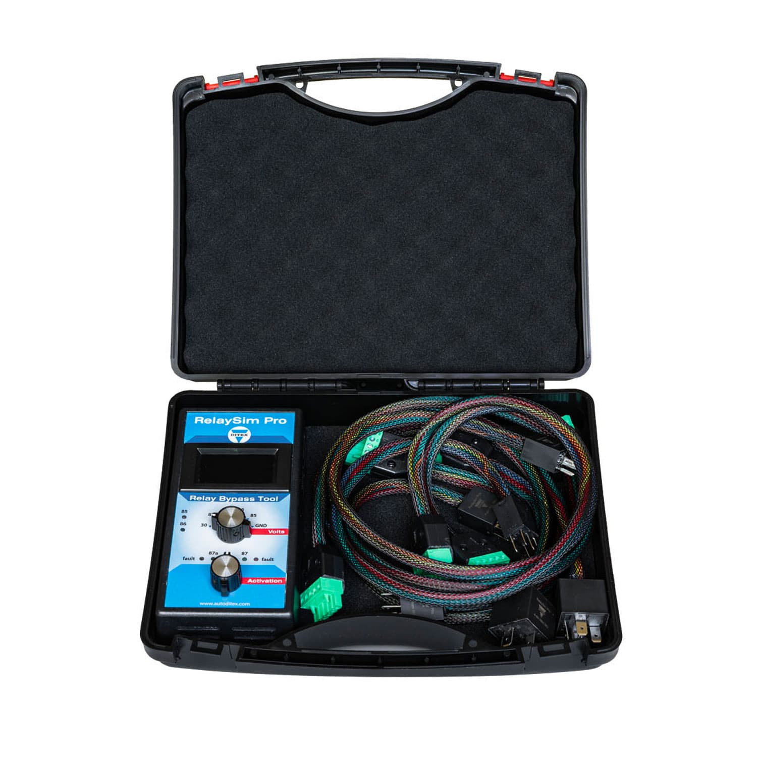 Ditex RelaySim Pro – 12V/24V Relay Bypass Test Kit